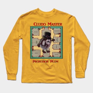 Cludo Master Professor Plum Long Sleeve T-Shirt